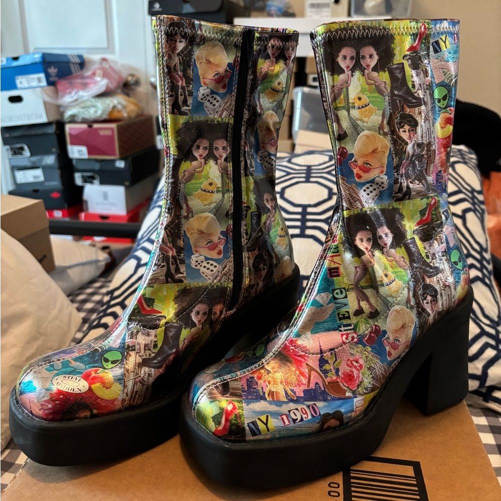 Steve Madden EDC 1999 Y2K boots